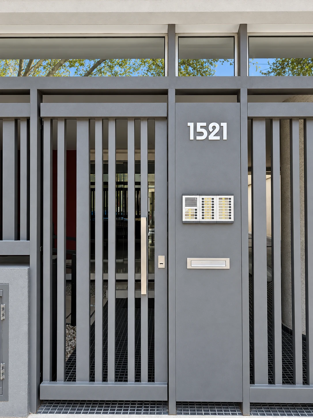 Hall de acceso del edificio E9